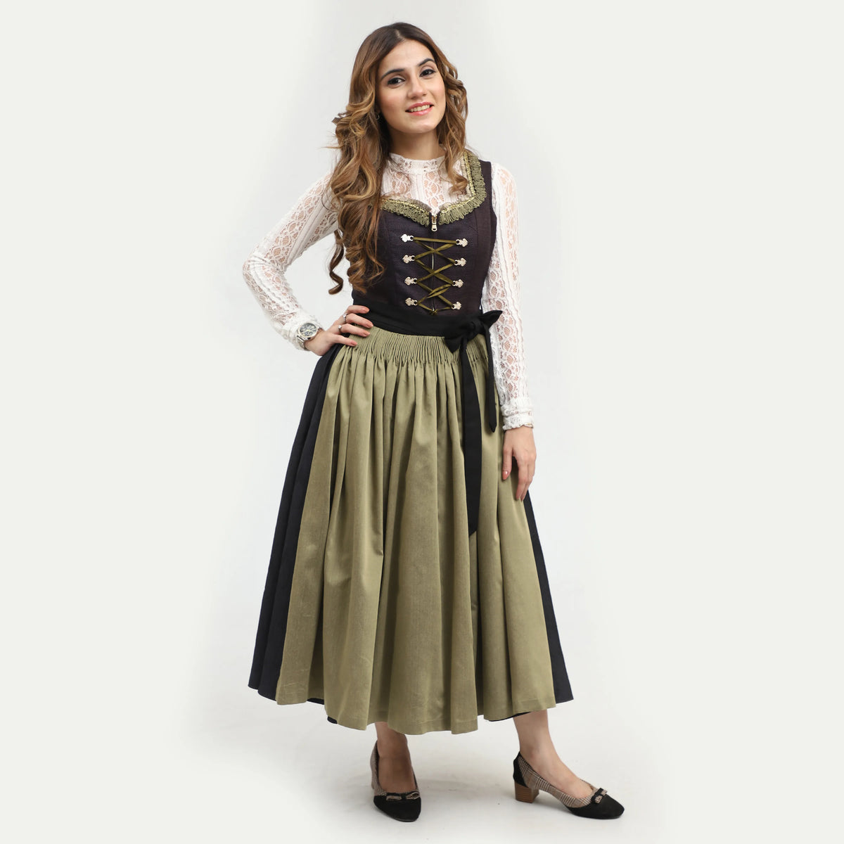 Dirndl Klara - Royales Schwarz