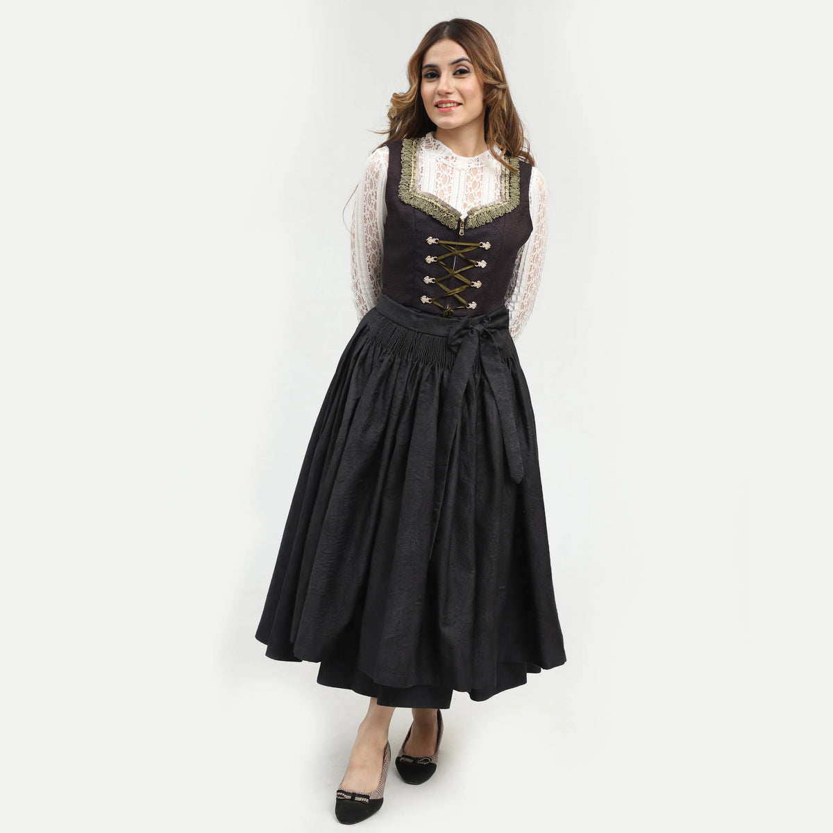 Dirndl Josefine - Senfgelber Genuss