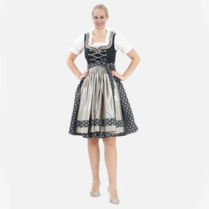 Dirndl Klara – Royales Schwarz