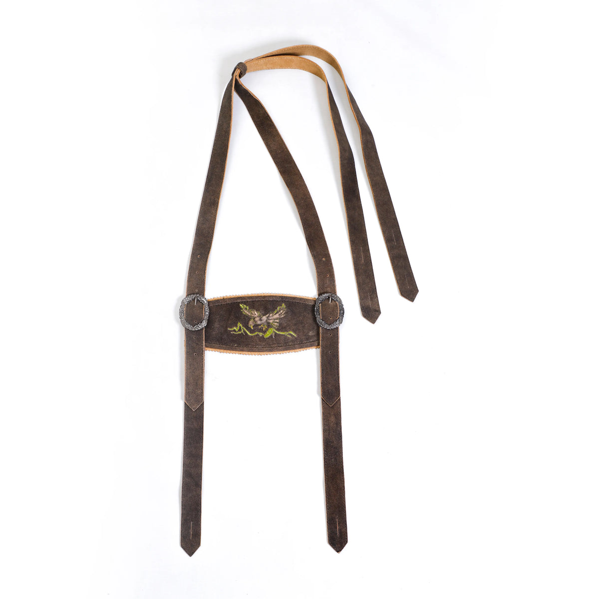 Lederhosen Hosenträger Waldgrün