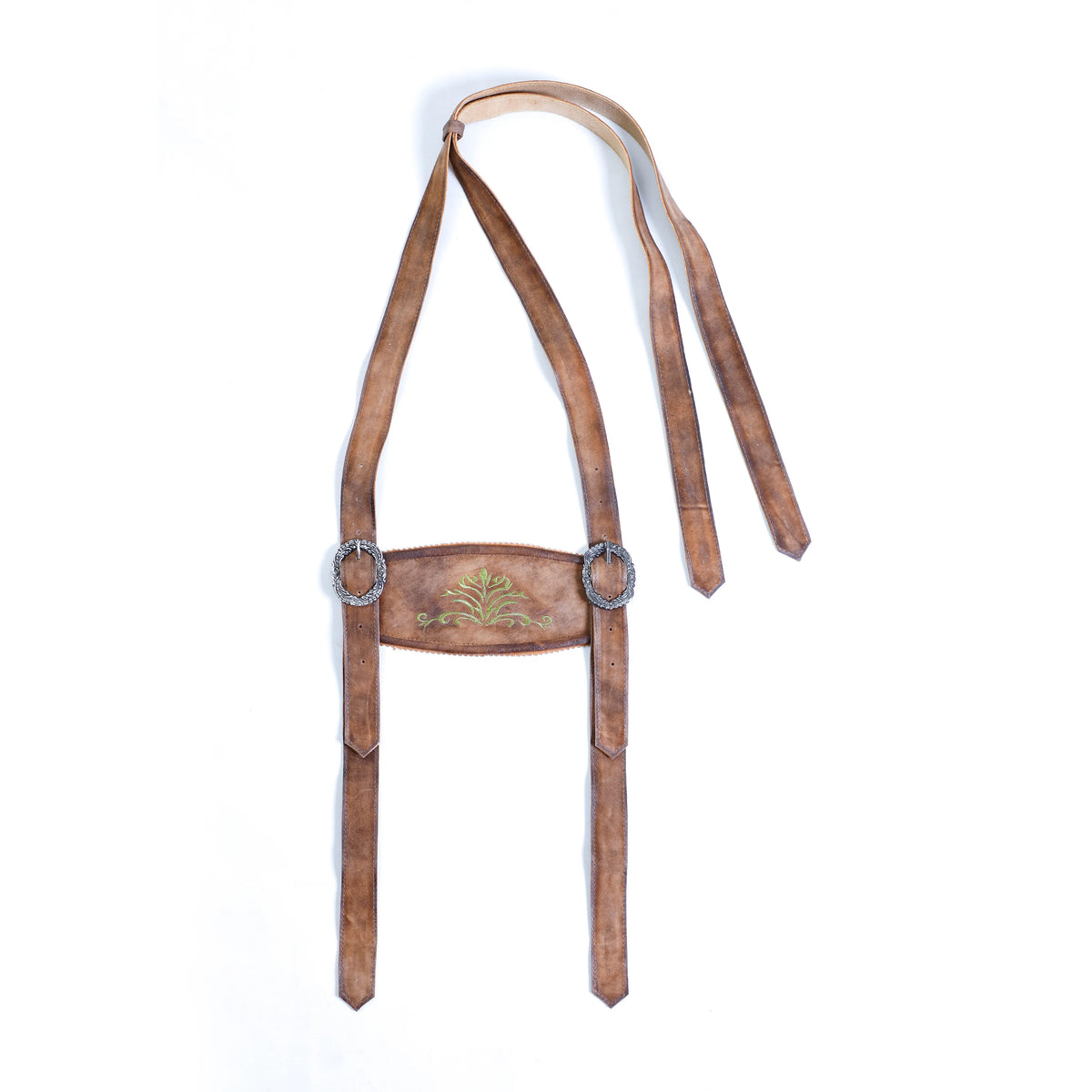 Lederhosen Hosenträger Kurz Braun